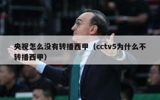 央视怎么没有转播西甲（cctv5为什么不转播西甲）