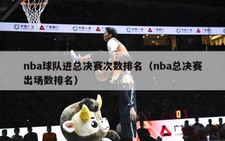 nba球队进总决赛次数排名（nba总决赛出场数排名）